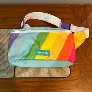 ModCloth Vibrant Striped Fanny Pack